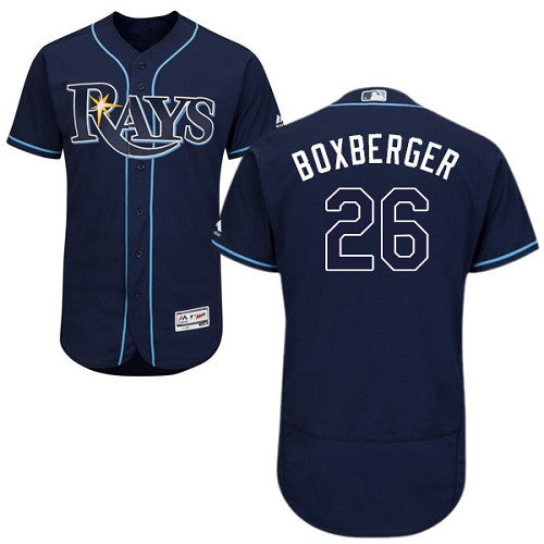 Brad Boxberger Tampa Bay Rays navy jersey