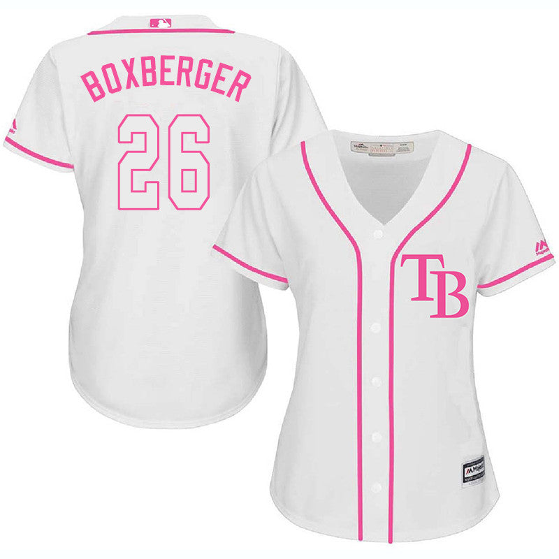Brad Boxberger Tampa Bay Rays white jersey