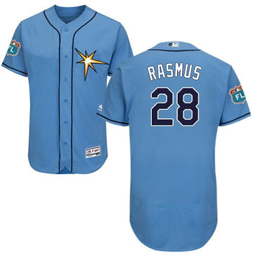 Colby Rasmus Tampa Bay Rays blue jersey
