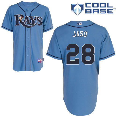 Jaso Tampa Bay Rays blue jersey