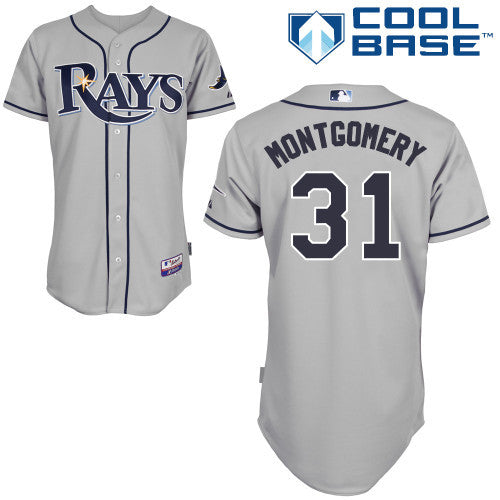 Montgomery Tampa Bay Rays grey jersey