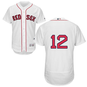 Brock Holt Boston Red Sox white jersey