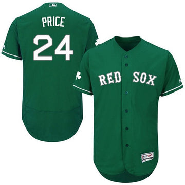 David Price Boston Red Sox green jersey