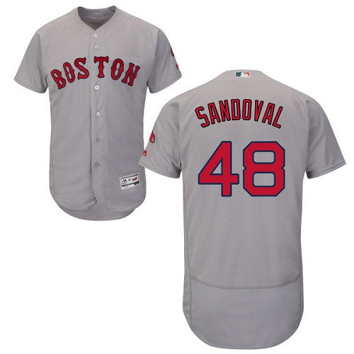 Pablo Sandoval Boston Red Sox gray jersey