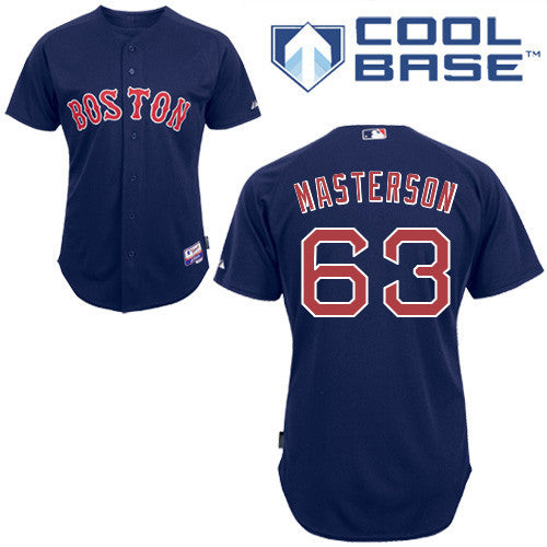 Justin Masterson Boston Red Sox blue jersey