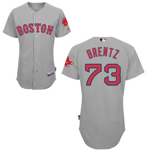 Bryce Brentz Boston Red Sox grey jersey