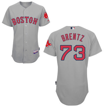 Bryce Brentz Boston Red Sox grey jersey