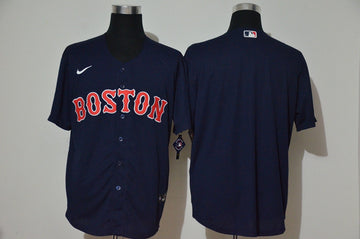 Custom Boston Red Sox navy jersey