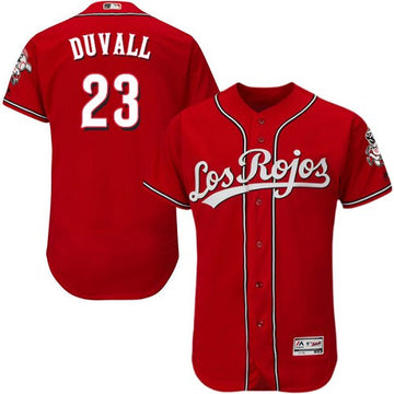 Adam Duvall Cincinnati Reds red Alternate jersey