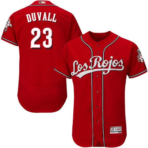 Adam Duvall Cincinnati Reds red Alternate jersey