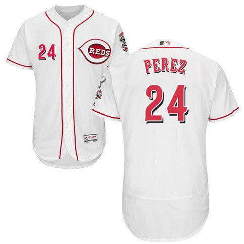 Tony Perez Cincinnati Reds white jersey