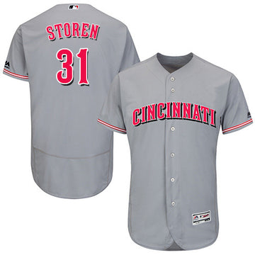 Drew Storen Cincinnati Reds gray jersey