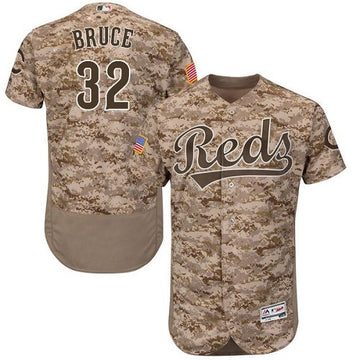 Jay Bruce Cincinnati Reds camo Camo jersey