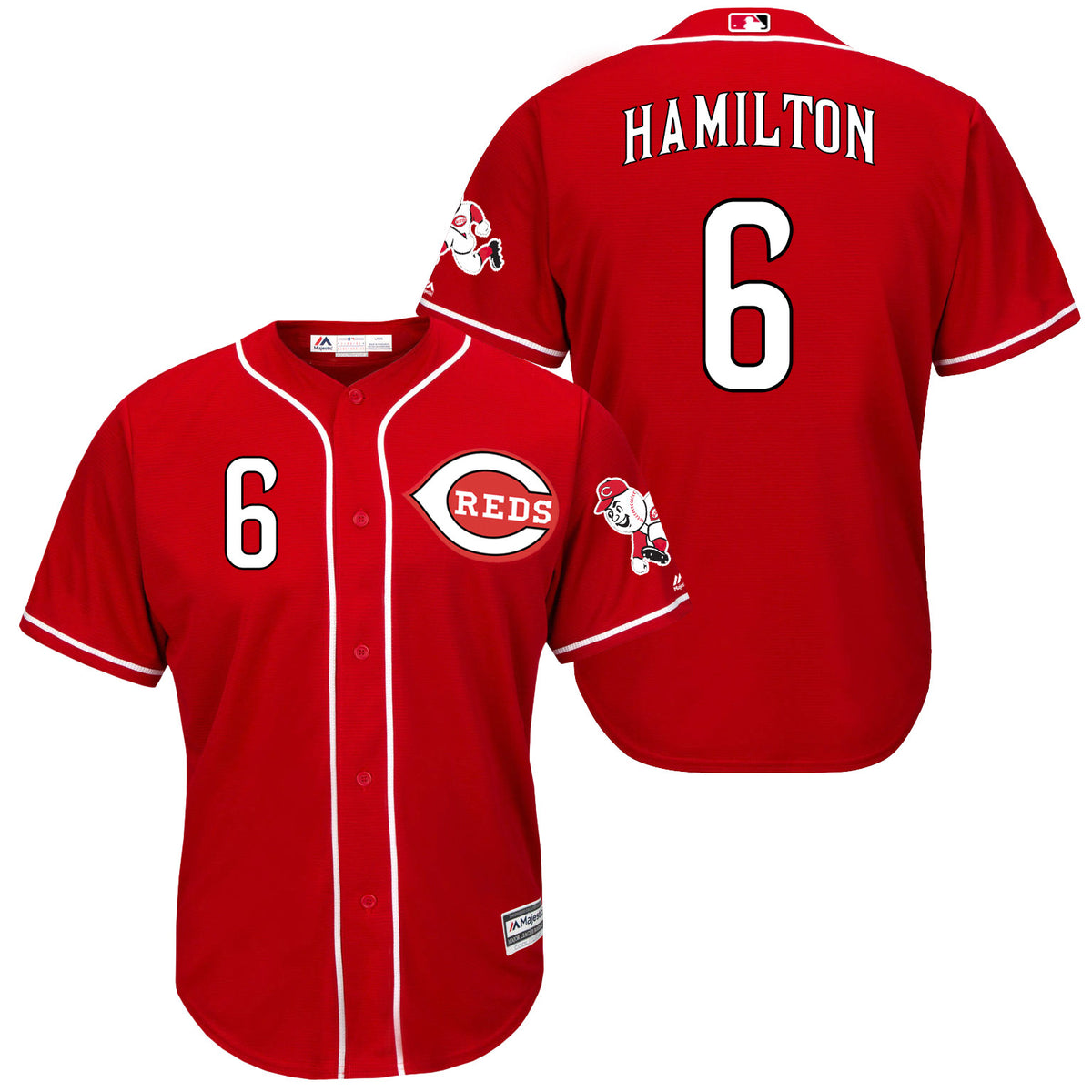 Billy Hamilton Cincinnati Reds red jersey
