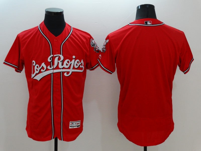 Custom Cincinnati Reds red Alternate jersey