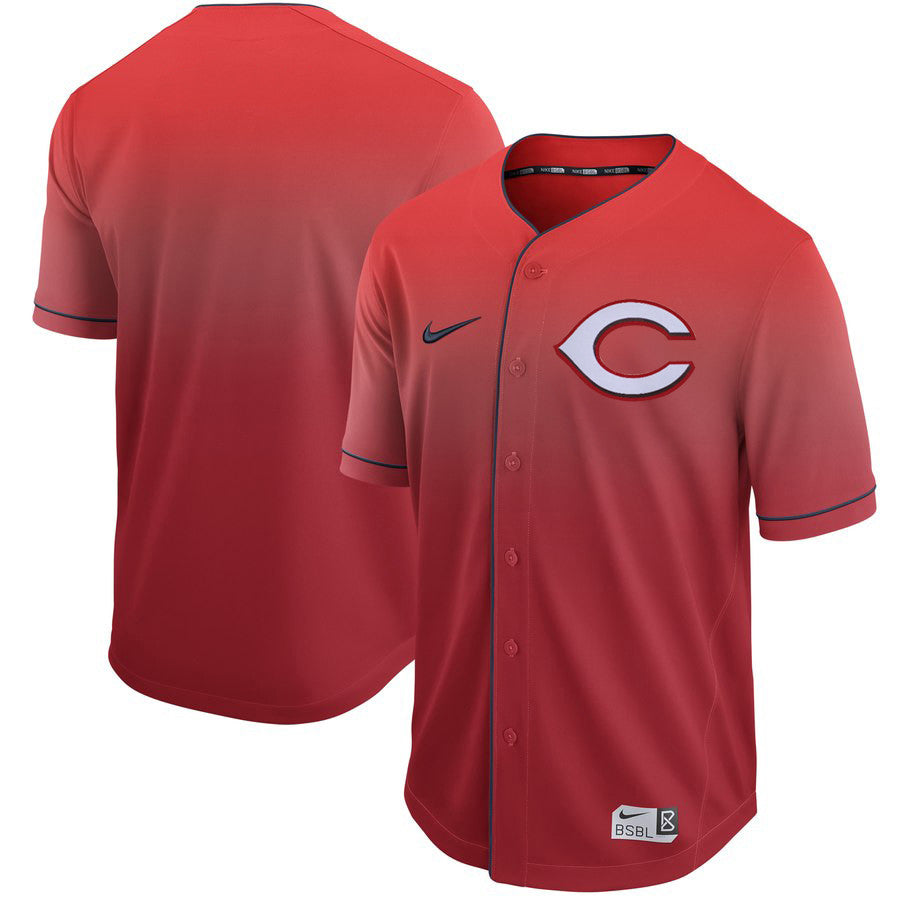 Custom Cincinnati Reds red Fashion jersey