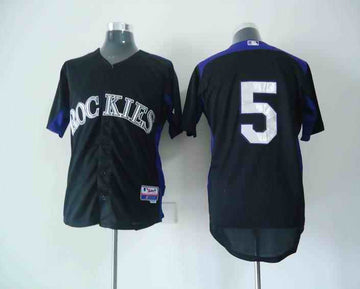Gonzalez Colorado Rockies black jersey