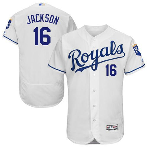 Bo Jackson Kansas City Royals white Authentic jersey