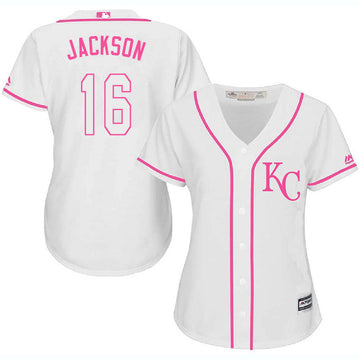 Bo Jackson Kansas City Royals white jersey