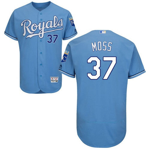 Brandon Moss Kansas City Royals blue jersey