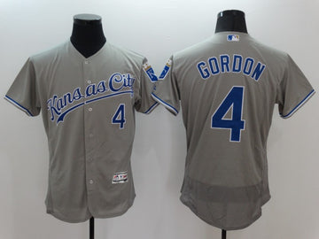 Alex Gordon Kansas City Royals grey jersey