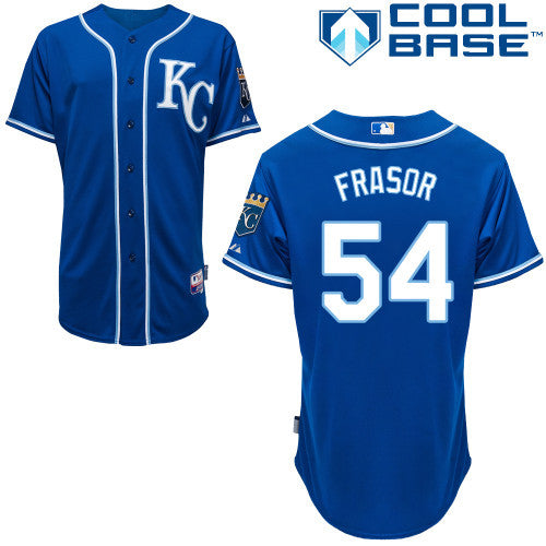 Frasor Kansas City Royals blue Alternate jersey