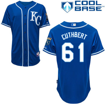 Cuthbert Kansas City Royals blue Alternate jersey