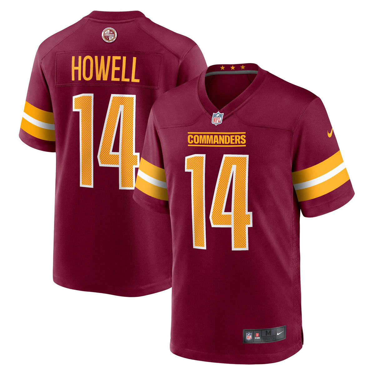 Sam Howell Washington Commanders burgundy jersey
