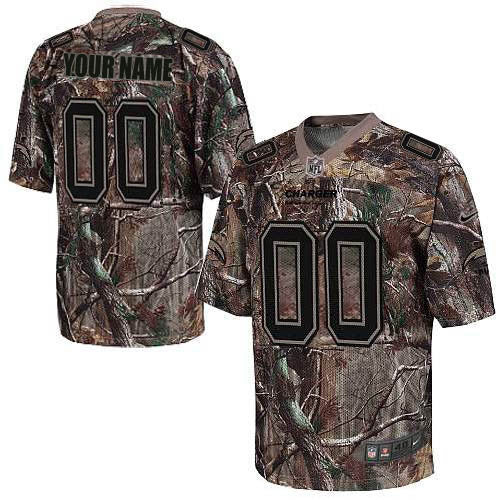 Custom Los Angeles Chargers camo Elite jersey