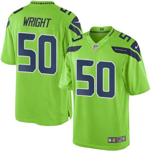 K.J. Wright Seattle Seahawks green Limited jersey