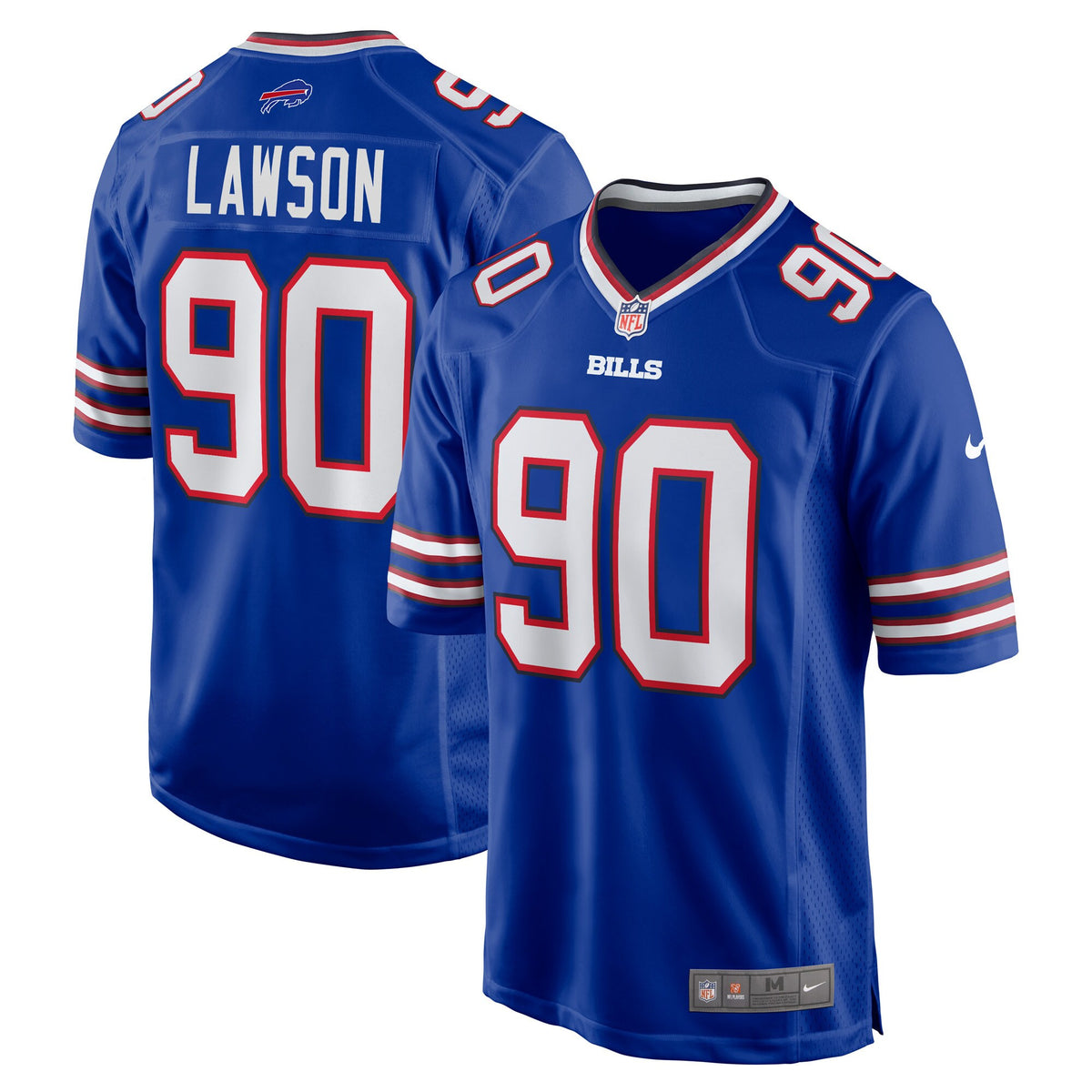 Shaq Lawson Buffalo Bills royal jersey