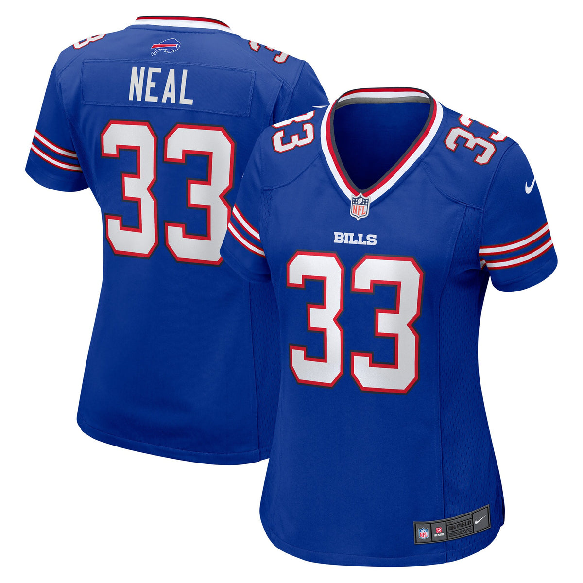 Siran Neal Buffalo Bills royal jersey