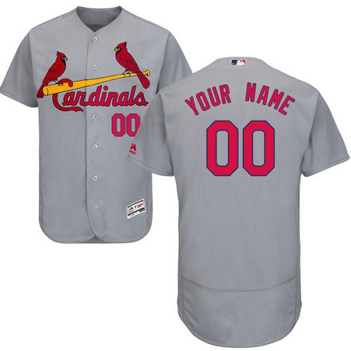St. Louis Cardinals gray jersey