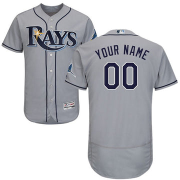 Tampa Bay Rays gray jersey