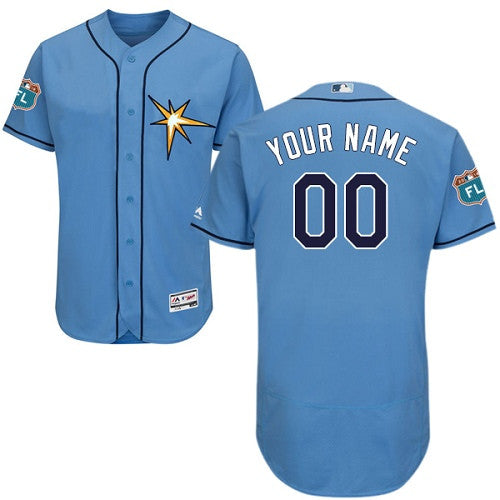 Tampa Bay Rays blue jersey