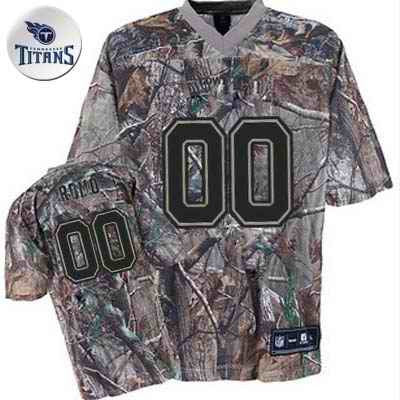 Custom Tennessee Titans camo Camo jersey