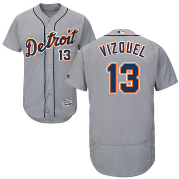 Omar Vizquel Detroit Tigers gray jersey
