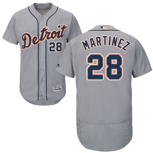 J.D. Martinez Detroit Tigers gray jersey
