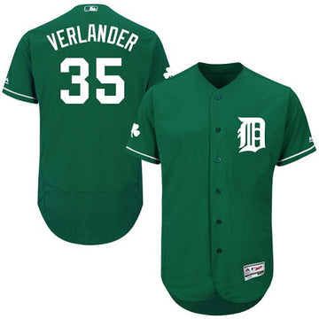 Justin Verlander Detroit Tigers green jersey
