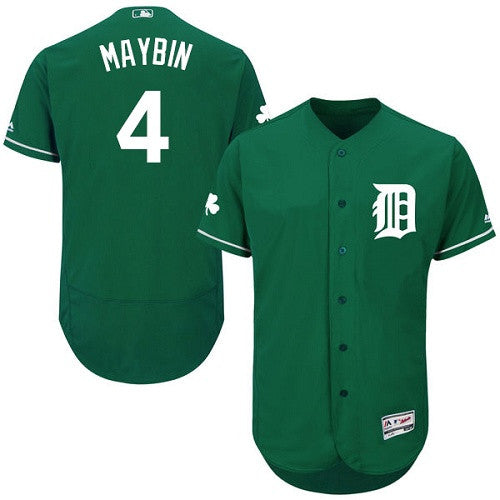 Cameron Maybin Detroit Tigers green jersey