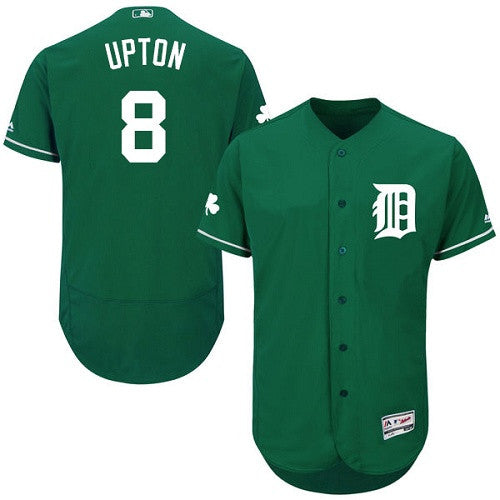 Justin Upton Detroit Tigers green jersey
