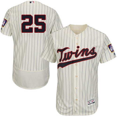 Byron Buxton Minnesota Twins cream jersey