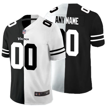 Custom Minnesota Vikings black Untouchable jersey