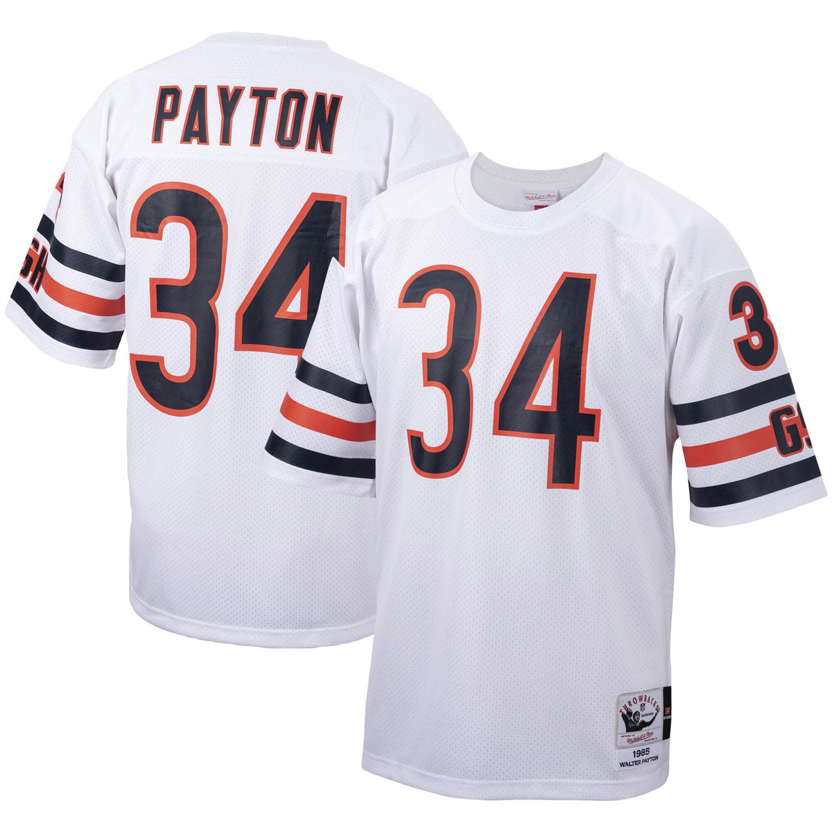 Walter Payton Chicago Bears white jersey