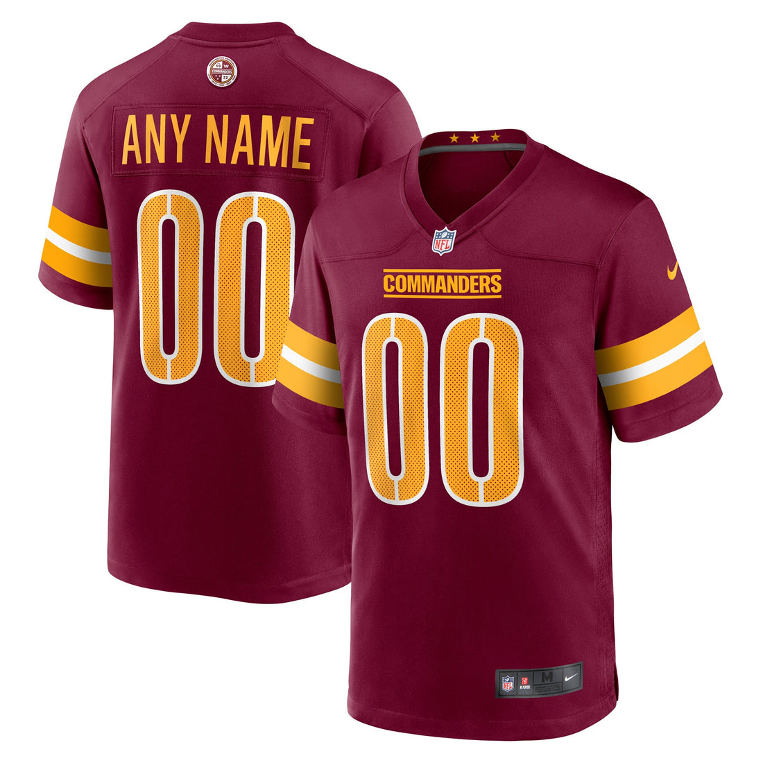 Washington Commanders burgundy Game jersey