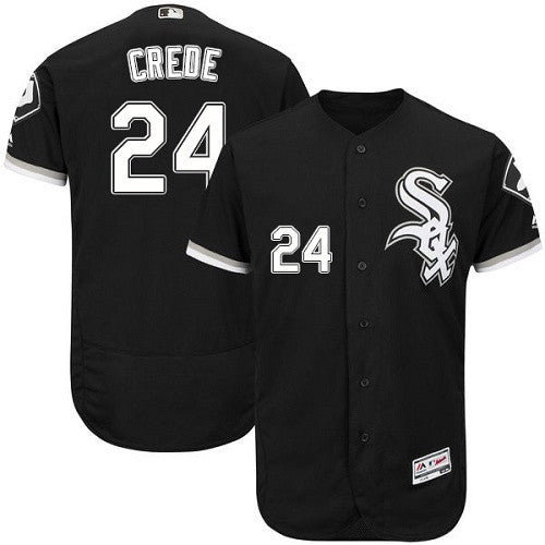 Joe Crede Chicago White Sox black jersey