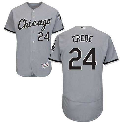 Joe Crede Chicago White Sox gray jersey