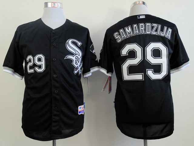 Samardzija Chicago White Sox black jersey