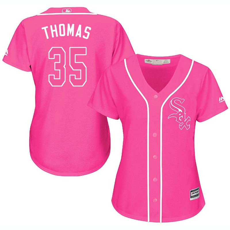 Frank Thomas Chicago White Sox pink jersey