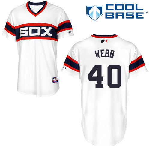 Webb Chicago White Sox white jersey